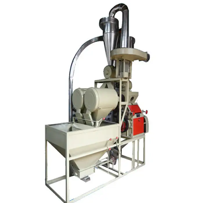 Wheat Processing Machine Flour Mill Machine Combine Maize Milling Machine