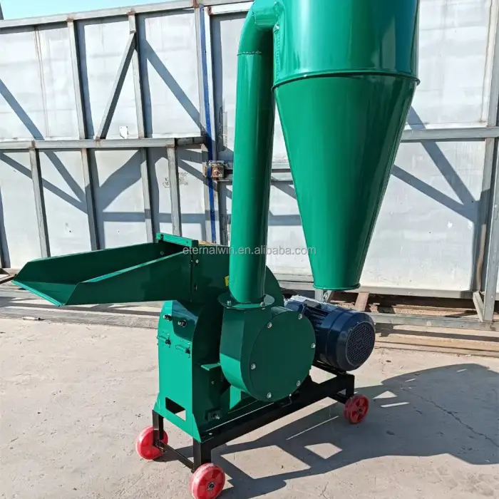 Corn Hammer Flour MIll Machine Grinding Maize Stalks Grains Cutting Maize Stalks Hammer Mill