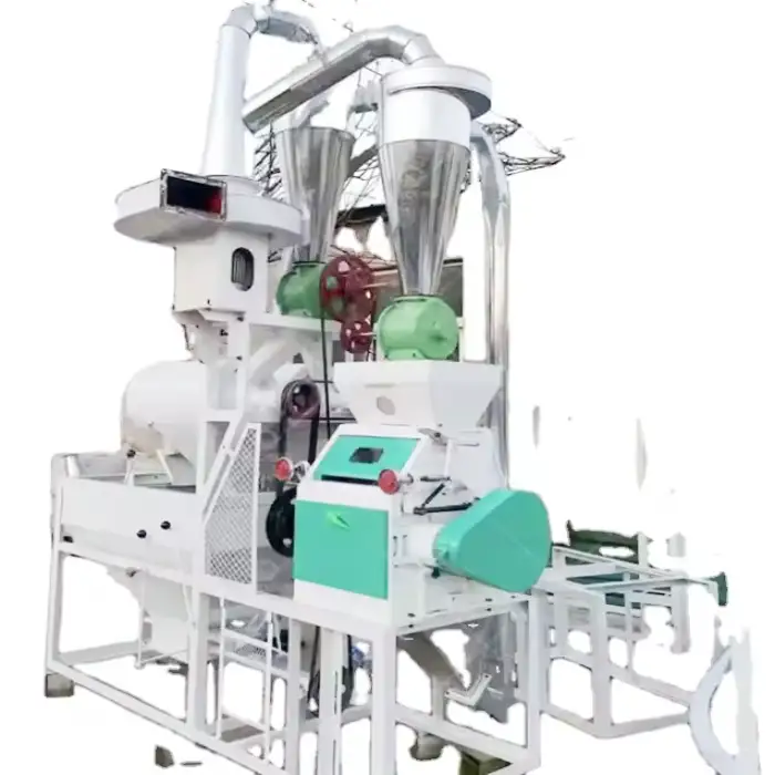 300-1000kg Per Hour Wheat Maize Corn Flour Milling Making Machine Grain Flour Mill Plant Production Line Rice Milling Machine