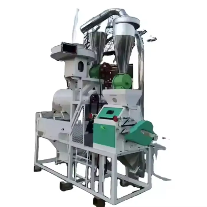 300-1000kg Per Hour Wheat Maize Corn Flour Milling Making Machine Grain Flour Mill Plant Production Line Rice Milling Machine