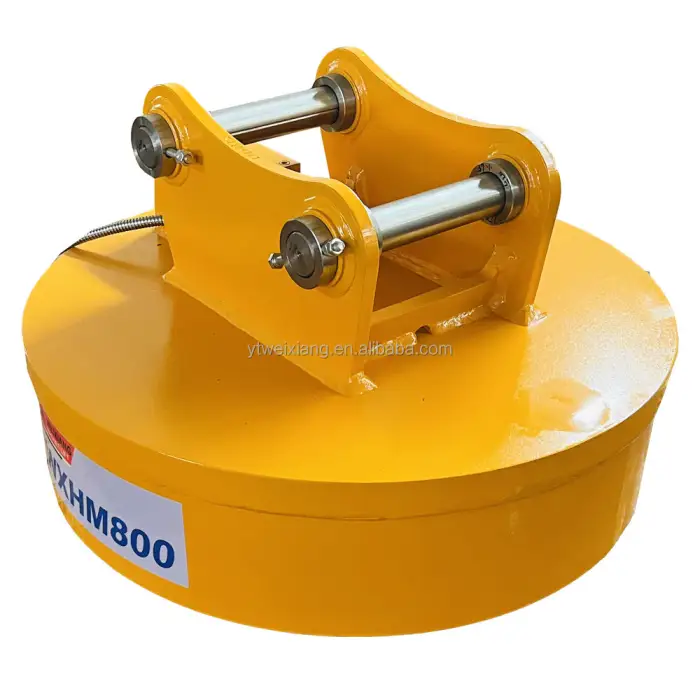 WEIXIANG Attachment Excavator 24V Magnet with Chain for Iron Scrap