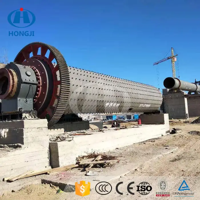 Small Wet Dry Cement Grinding Ball Mill Machine