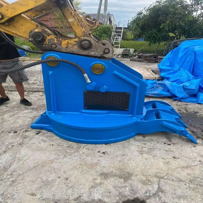 Yantai Weixiang Excavator Lifting Magnet Excavator Hydraulic Magnet Lift