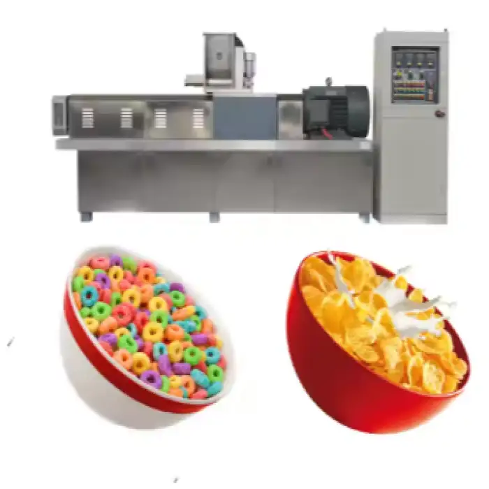 Making 100kg/h Corn Flakes/breakfast Cereals Snacks Machines