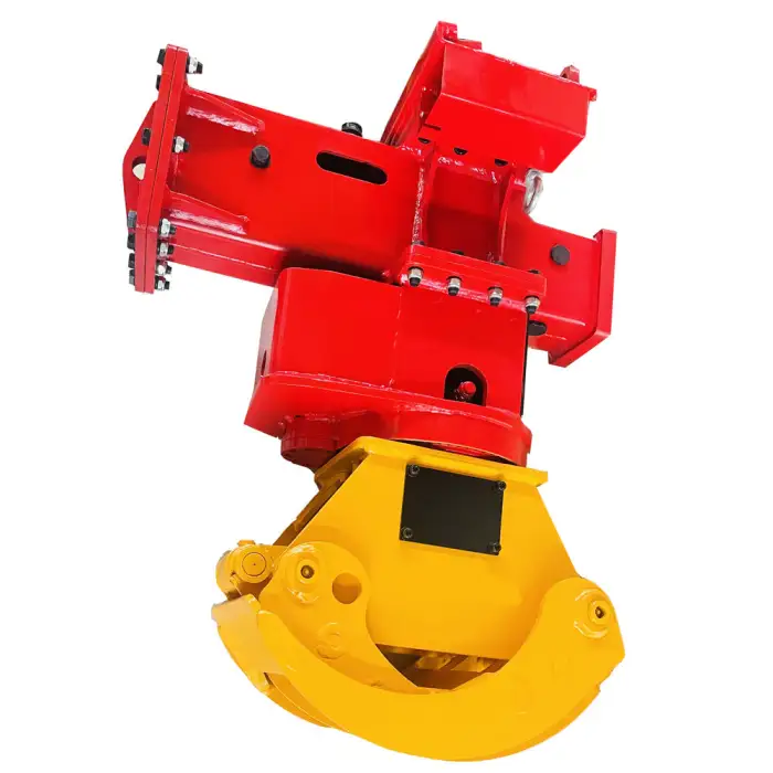 Excavators Hydraulic Fence Post Driver Pile Hammer for Skid Steer Loader