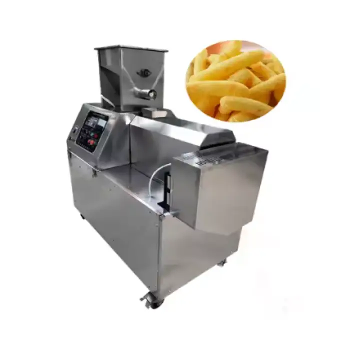 Snack Food Extruder Puffing Machine Rice Corn Puff Puffed Corn Snacks Making Machine New Rice