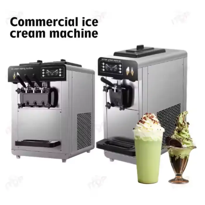 Commercial Snack Machine Supplier Hot Sale Ice Cream Machine Soft Ice Cream Maker