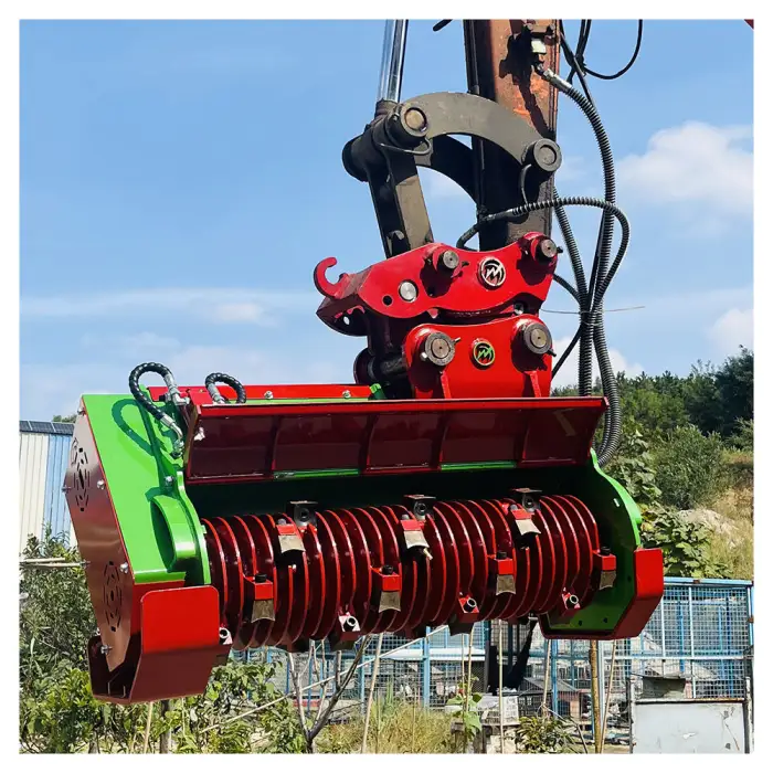 High Efficient Wood Mulcher zero Turn Lawn Mower Tree Lawn Mower Excavator Forestry Mulcher Excavator Mulcher With Best Price