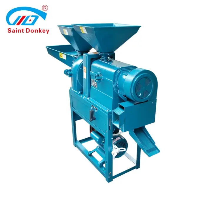 High Output Rice Mill Machine Combined with Grain Grinder