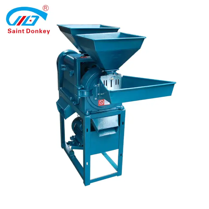 High Output Rice Mill Machine Combined with Grain Grinder