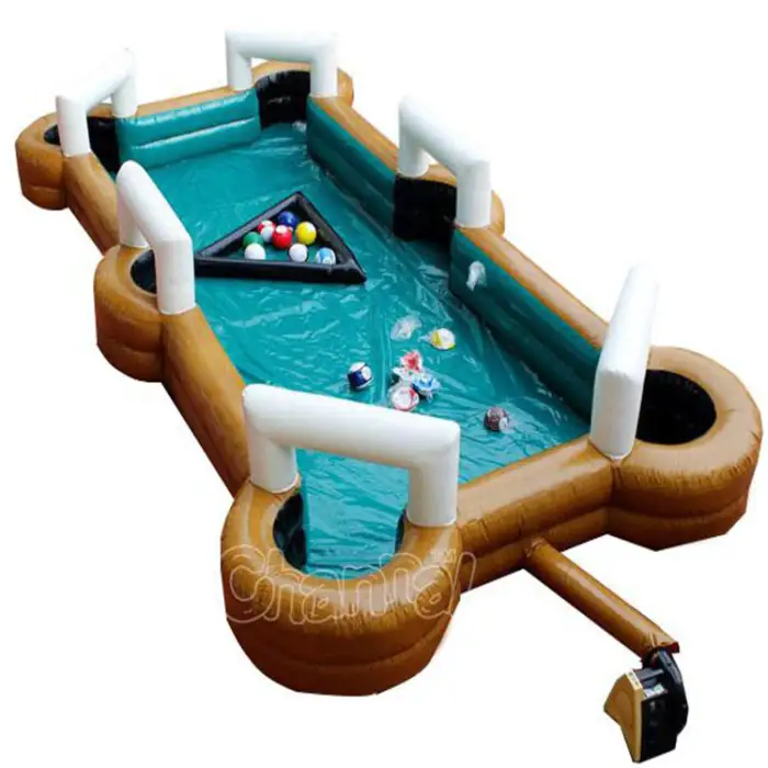 Giant Human Billiard Inflatable Soccer Billiard Table Inflatable Pool Table Soccer Inflatable Football Snooker