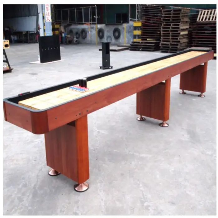 9ft/12ft/14ft/16ft Shuffleboard Table Indoor Games Play