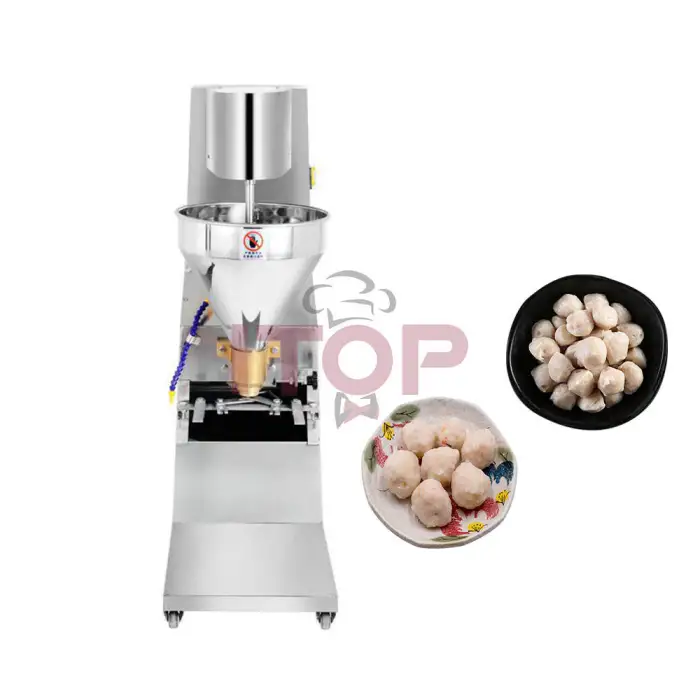 Industrial Meat Processing Machine 1100W Meatball Forming Machine Electric Commercial Meatball Mincer