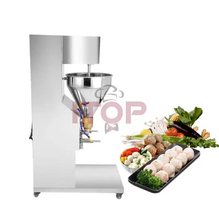 Industrial Meat Processing Machine 1100W Meatball Forming Machine Electric Commercial Meatball Mincer