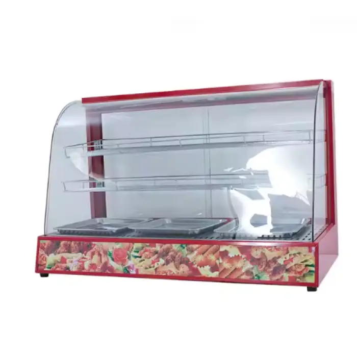 Kitchen Equipment Hot Food Warmer Display Cabinet for Fast Food