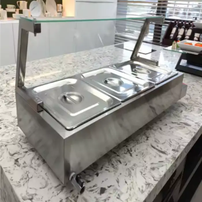 Luxury Stainless Steel Chafing Dishes Electric Heater Buffet Dish Food Warmer Set