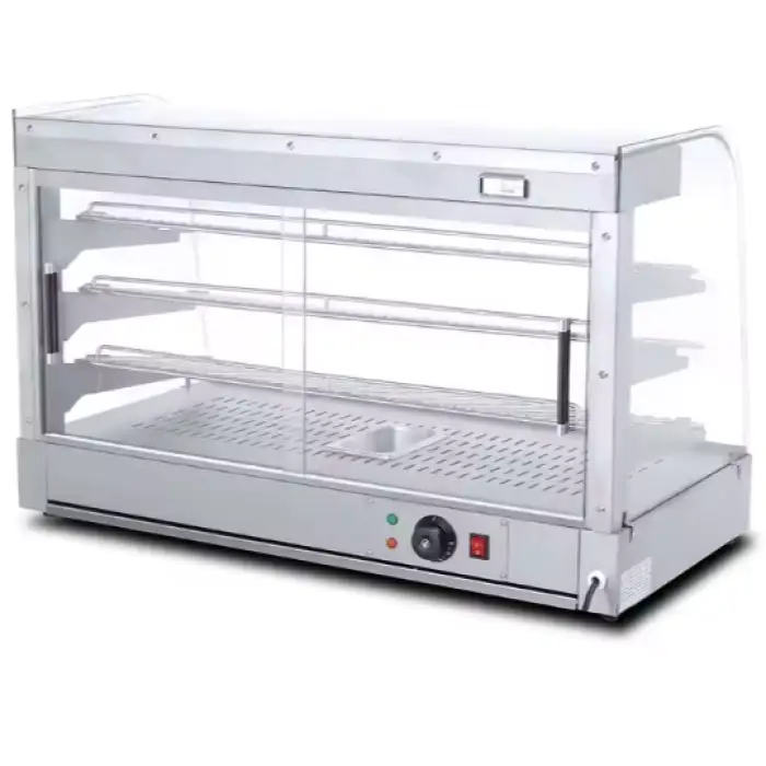 Electric Heated Display Showcase/hot Food Warmer/kfc Hot Cabinet/heat Food Display