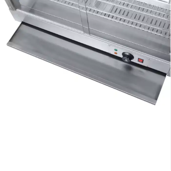 Electric Heated Display Showcase/hot Food Warmer/kfc Hot Cabinet/heat Food Display