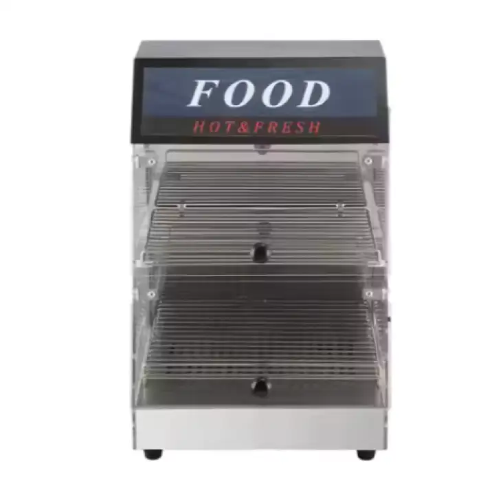 Hot Food Warmer Display Pizza Showcase Electric Warming Showcase Food Warmer Container