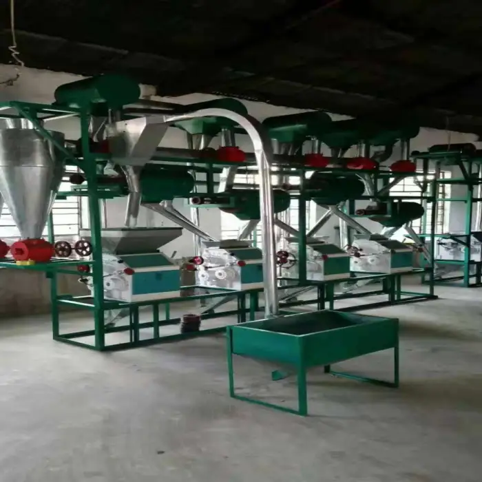 Small Scale 50TPD Corn Maize Wheat Flour Milling Machinery Maize Milling Machine Mini Flour Mill