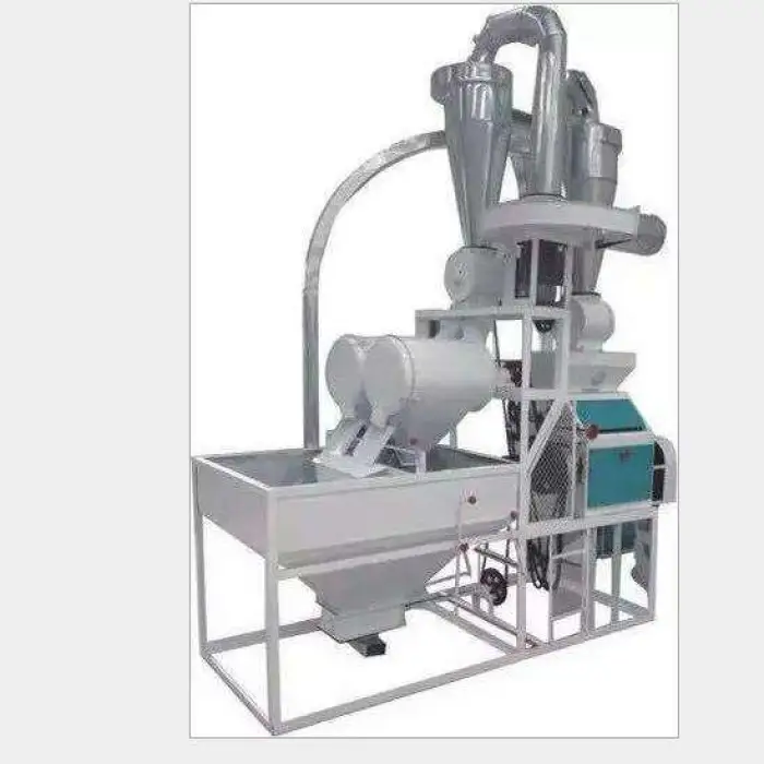 Small Scale 50TPD Corn Maize Wheat Flour Milling Machinery Maize Milling Machine Mini Flour Mill