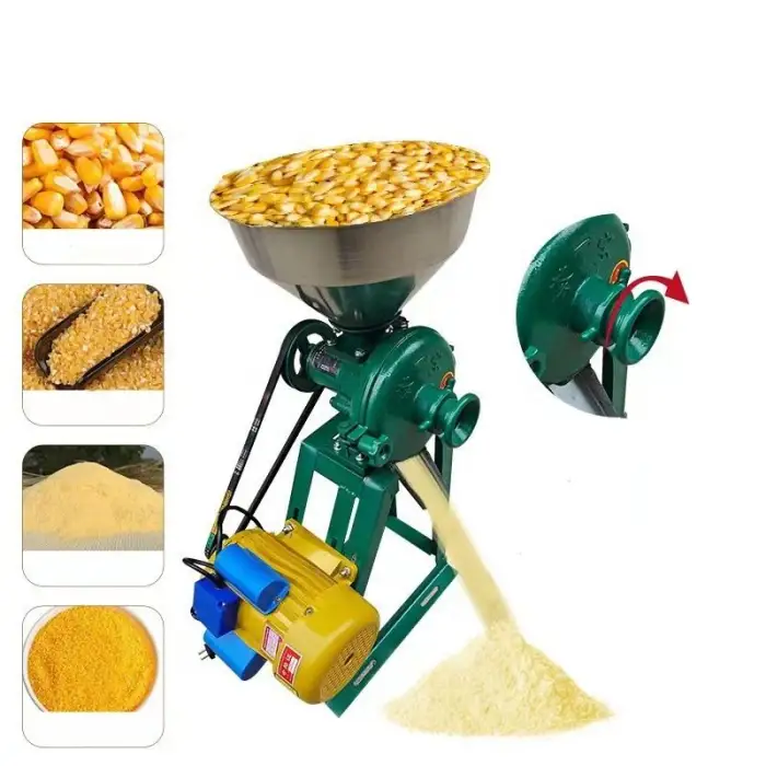 Cassava Flour Making Machine Flour Mill Flour Kneading Dry Date Powder Grinding Machine