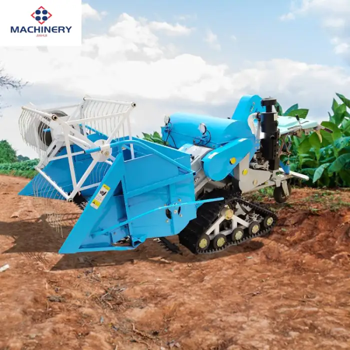 Rice Combine Harvester Small Grain Rice Harvester Rice Combine Cultivator