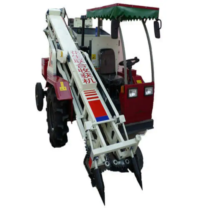 Self-propelled Combined Peanut/groundnut Harvester 2 Rows diesel Engine Harvester