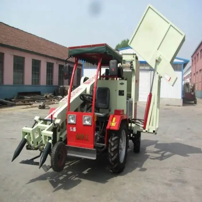 Self-propelled Combined Peanut/groundnut Harvester 2 Rows diesel Engine Harvester