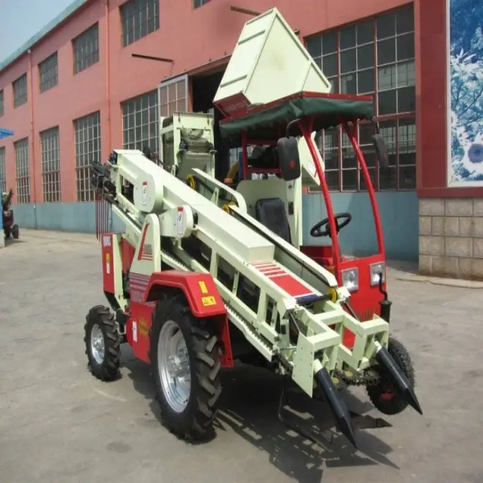 Self-propelled Combined Peanut/groundnut Harvester 2 Rows diesel Engine Harvester