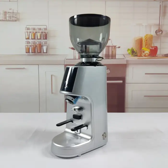 100 Level Adjustable Fine Grinding Touch Display Automatic Electric Office Home Cafe Coffe Coffee Bean Grinder