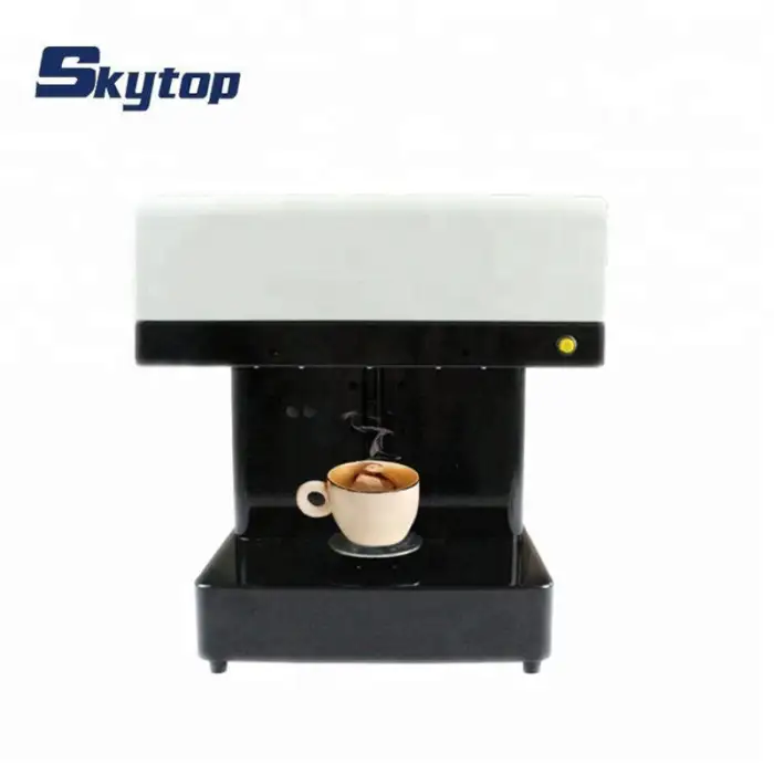 3D Coffee Printer Machine with Edible Ink Cartridge or CISS for Cookie Candy Paper