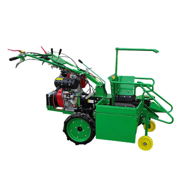 HOT 1 Rows Corn Picker Domestic Hand Tractors Corn Harvester Mini Small Corn Harvester