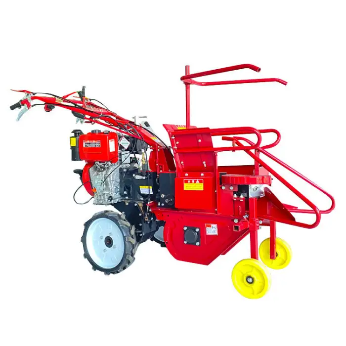 HOT 1 Rows Corn Picker Domestic Hand Tractors Corn Harvester Mini Small Corn Harvester