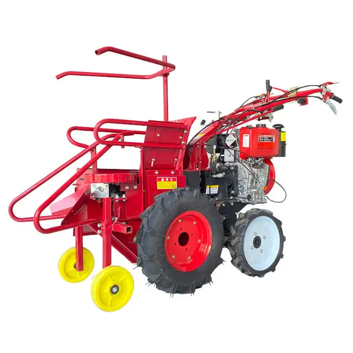 HOT 1 Rows Corn Picker Domestic Hand Tractors Corn Harvester Mini Small Corn Harvester