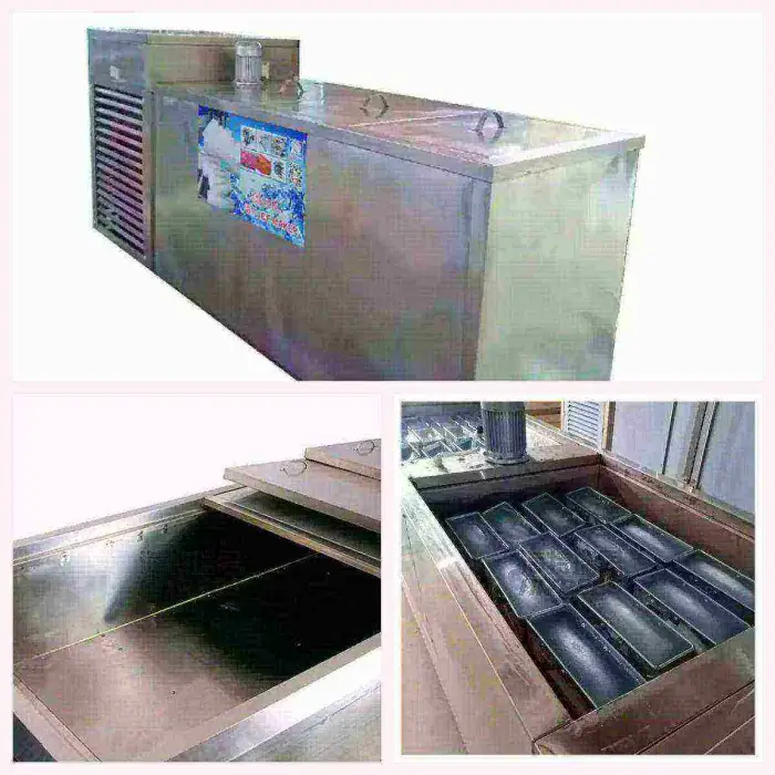 Automatic Ice Block Maker Equipment Stainless Steel Containerized Ice Block Machine Industrial Ice Making Machine