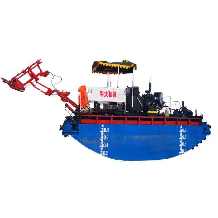 Amphibious Weed Harvester Aquatic Weed Harvester for Wetland Reed Harvest