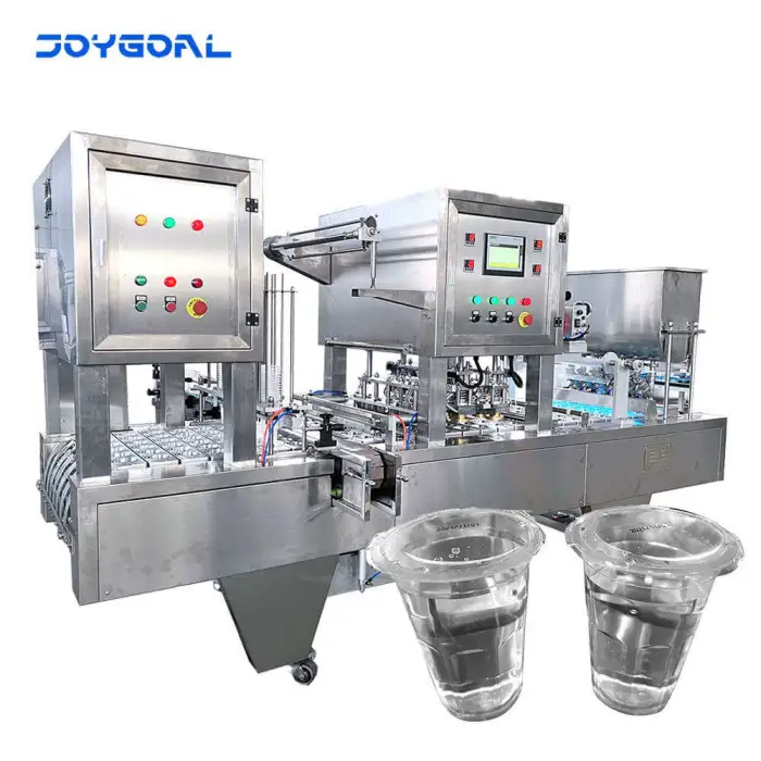 Cup Washing and Filling Sealing Machine for Automatic Packing Liquid Water Juice and Milk Tea Machinery Industry Equipment