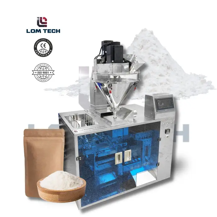 ndustrial Powder Packing System with Granular and Detergent Powder Pouch Filler