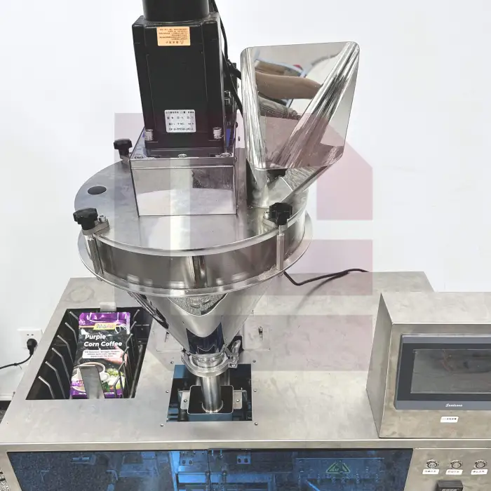 ndustrial Powder Packing System with Granular and Detergent Powder Pouch Filler