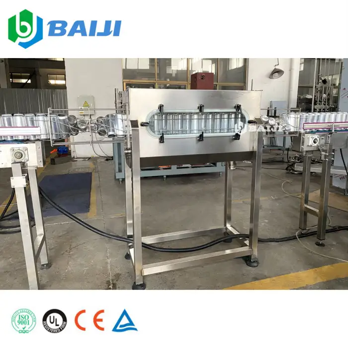 Fully Automatic Industrial Beer Canning Filling Sealing Machine Equipment Production Line