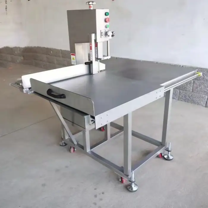 Commercial 28*30 Electric Bone Saw Cutter Machine Chicken Beef Bone Cutting