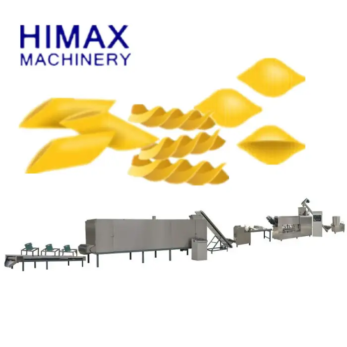 100kg Per Hour Capacity Industrial Pasta Production Line Macaroni Making Machine