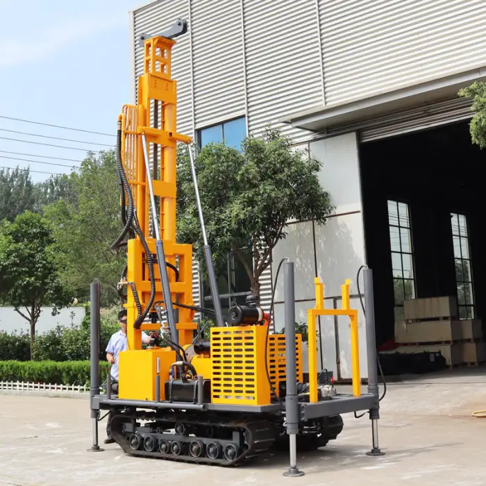 Drilling Rig Hydraulic Shock Geological 1000m Water Well Drilling Rig Industrial Mining Water Well Drilling Rig