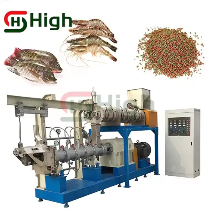 Pellet Puffing Extruder Machine Production Line Cat Dog Bird Pet Shrimp Aquarium Feed Puffing Fish Food Processing Equipment