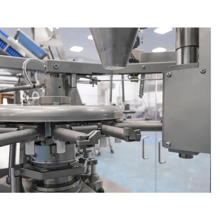 Auto Weighing & Sealing System Circular Pre-made Bag Packaging Machine Bag Feeding Packaging Machine