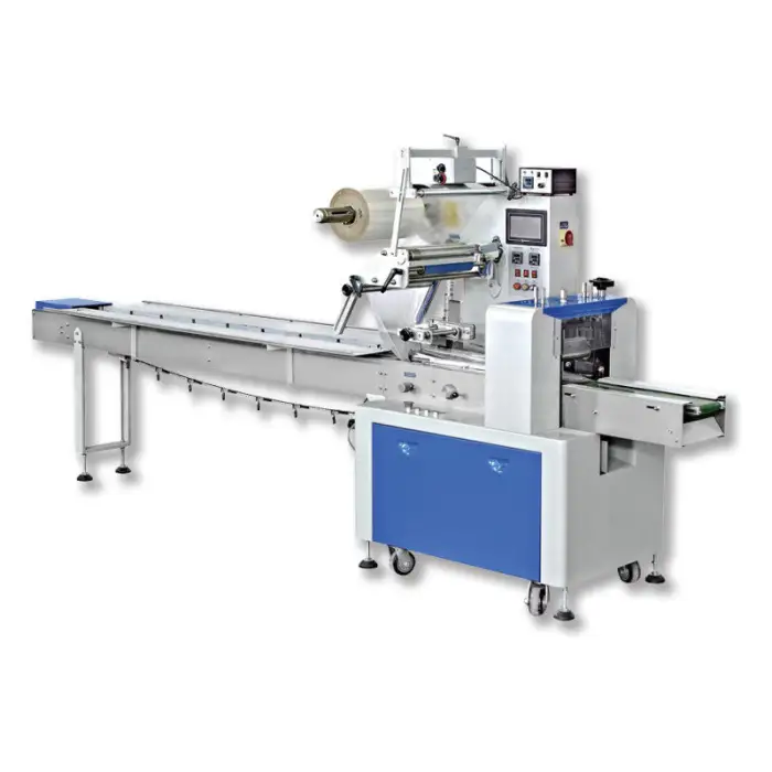 Stainless Steel 304 Automatic Pillow Packing Machine Food Industry Machinery