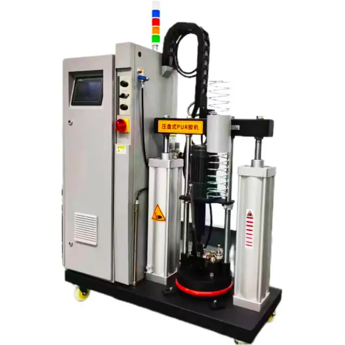 PUR-030D 5 gallons Single platen PUR glue machine Mainly used in furniture, electronics, automotive industry