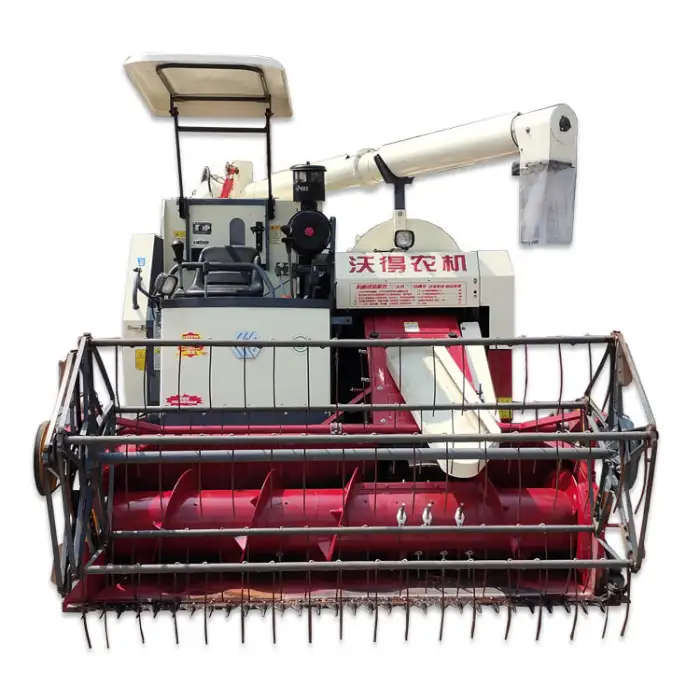 FM World 4LZ-5.0E High Productivity Combine Harvester Agricultural Machinery with Gear Core Components