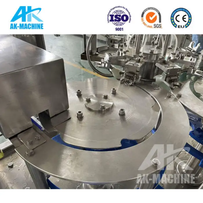 Industrial Mineral Water Production Line 200-2000ml Water Bottle Washing Filling Capping Machine